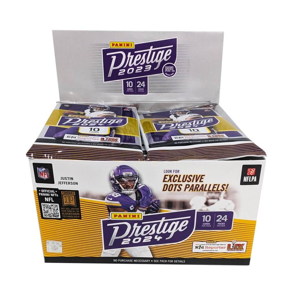 2024 Panini NFL Football Prestige Booster Pack (Retail)