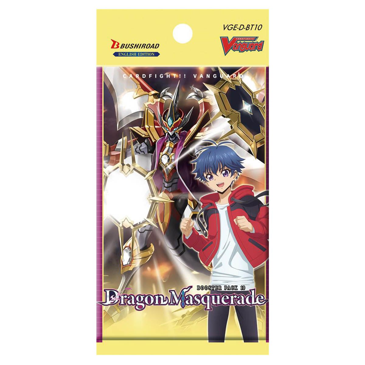 CardFight Vanguard TCG: [D-BT10] Dragon Masquerade Booster Pack *Sealed*