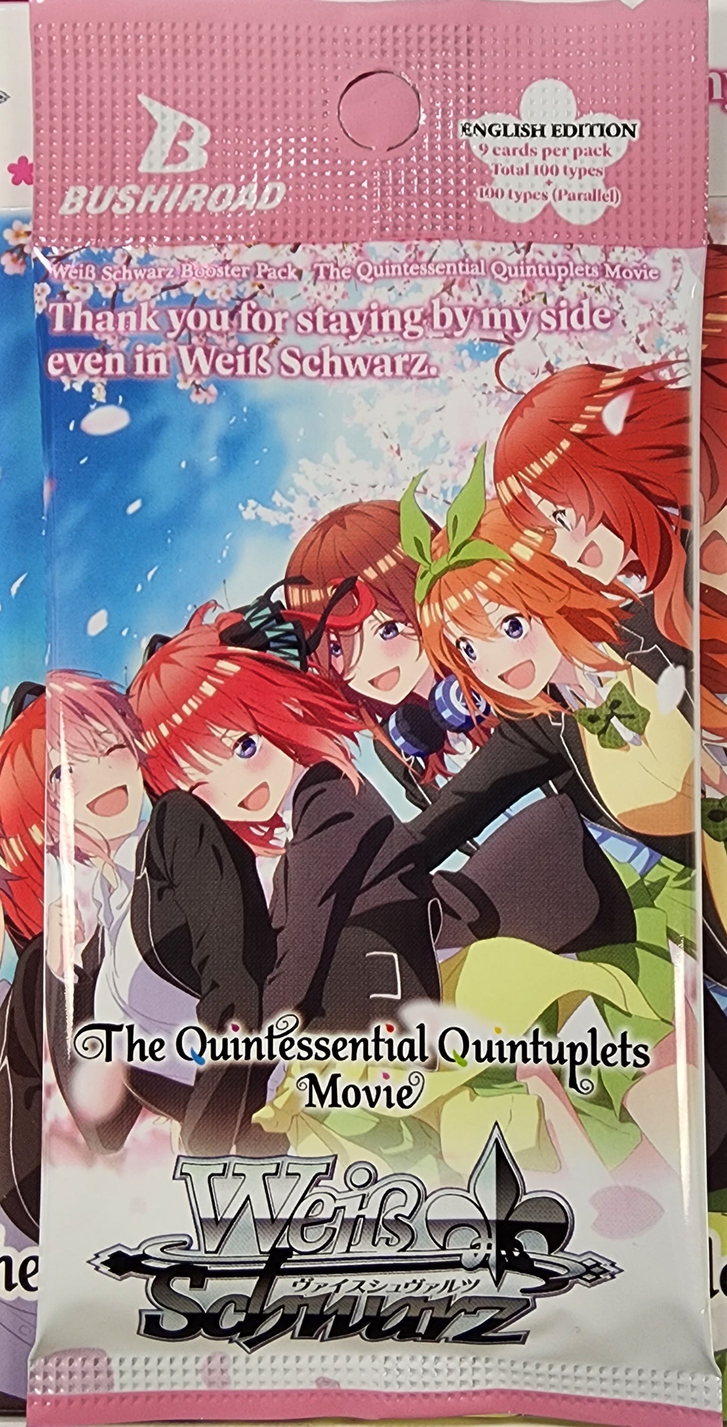 Weiss Schwarz: The Quintessential Quintuplets Movie Booster Pack Sealed