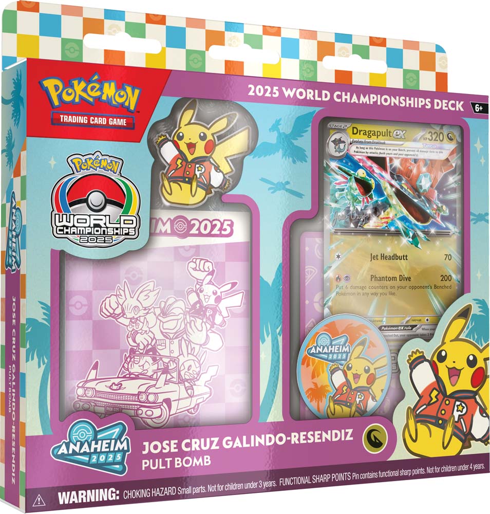 Pokemon TCG: 2025 World Championships Deck *Sealed*