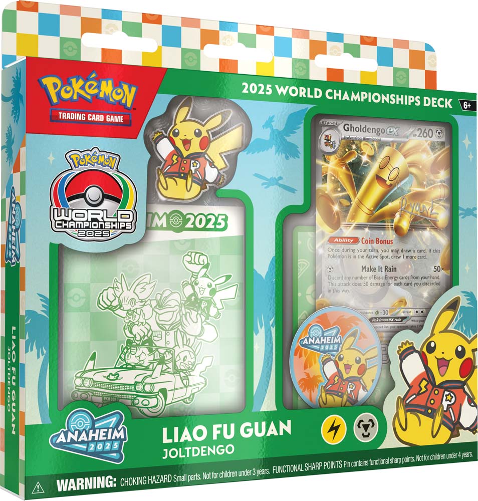 Pokemon TCG: 2025 World Championships Deck *Sealed*