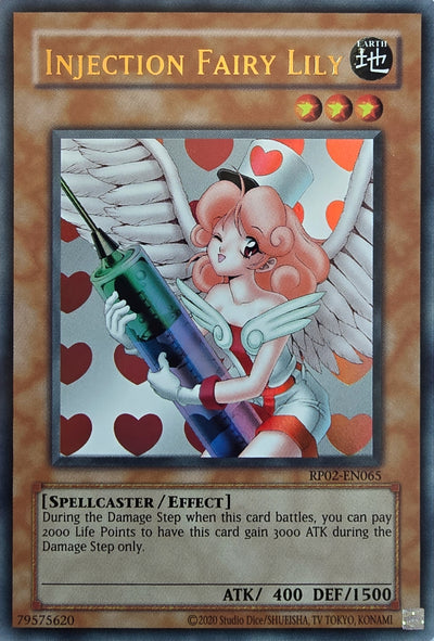 Injection Fairy Lily [RP02-EN065] Ultra Rare [Retro Pack 2 2020 Date Reprint]