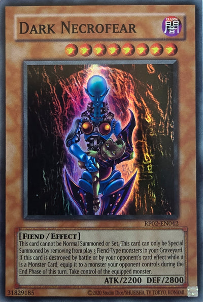 Dark Necrofear [RP02-EN042] Super Rare [Retro Pack 2 2020 Date Reprint]