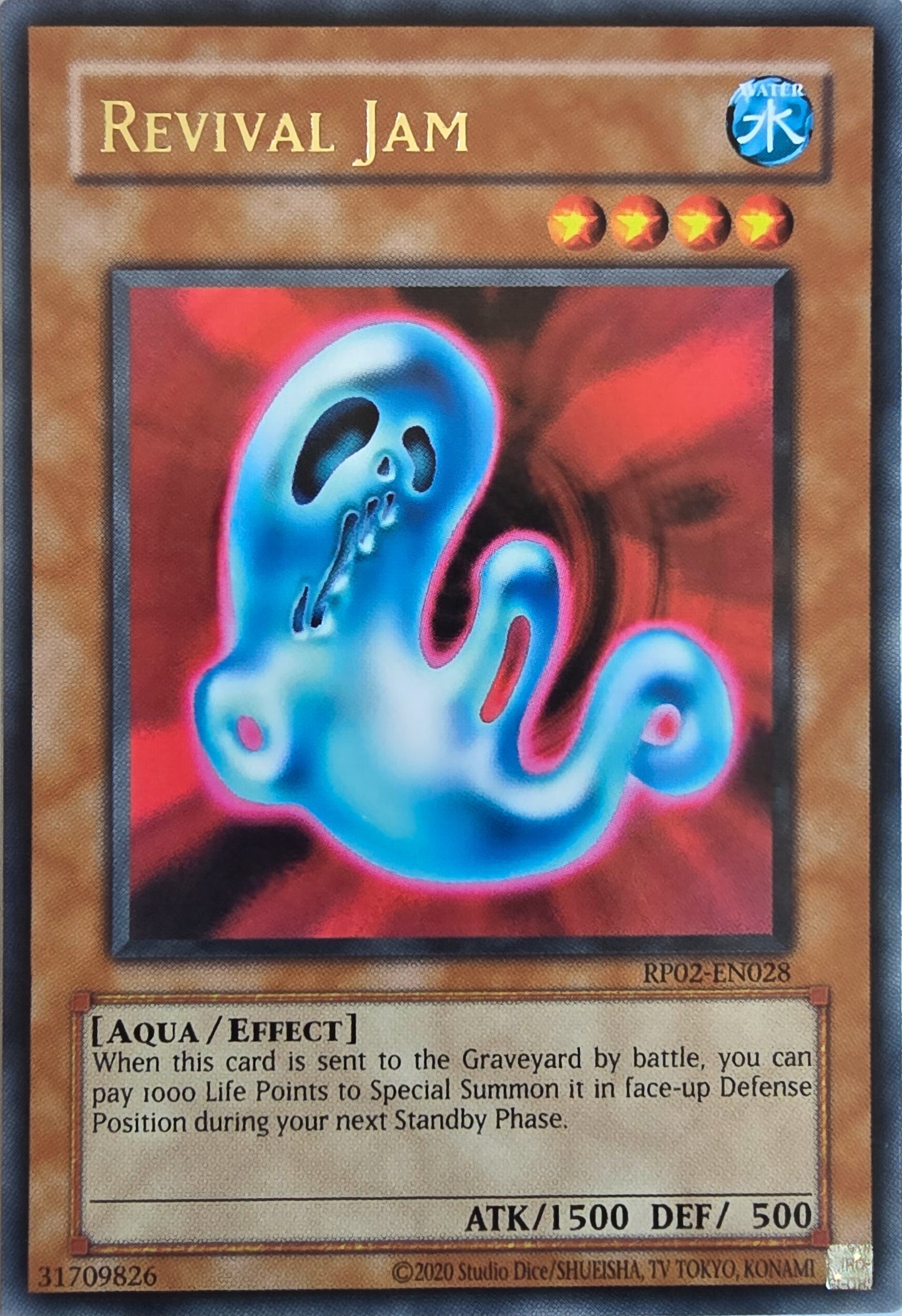 Revival Jam [RP02-EN028] Rare [Retro Pack 2 2020 Date Reprint]