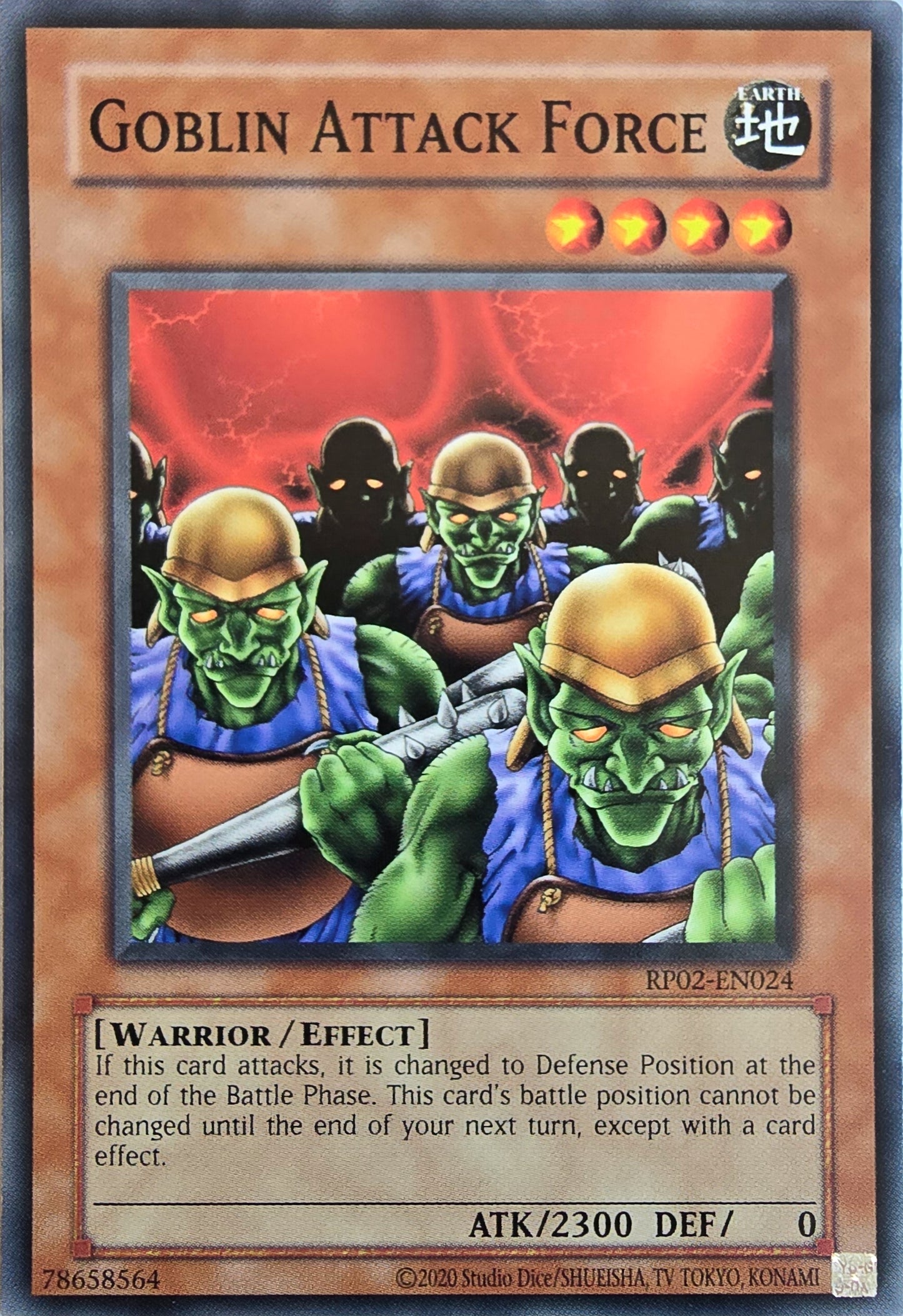 Goblin Attack Force [RP02-EN024] Common [Retro Pack 2 2020 Date Reprint]
