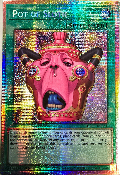 Pot of Sloth (Starlight Rare) [CORI-EN061] Starlight Rare