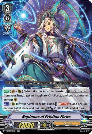 Neptunus of Pristine Flows (V-BT07/015EN) [Infinideity Cradle]
