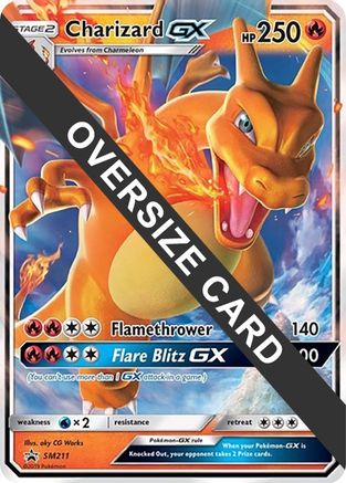 Charizard GX (SM211) [Sun & Moon: Black Star Promos]