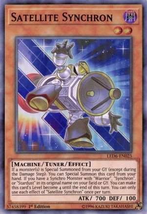 Satellite Synchron [LED6-EN025] Super Rare