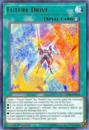Future Drive [LED6-EN038] Rare