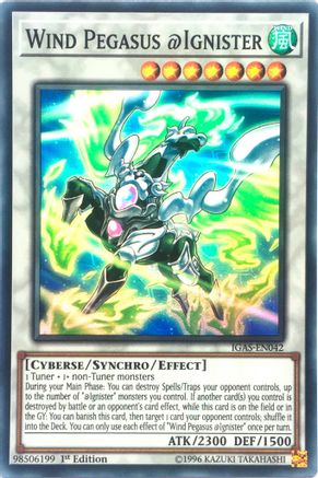 Wind Pegasus @Ignister [IGAS-EN042] Super Rare