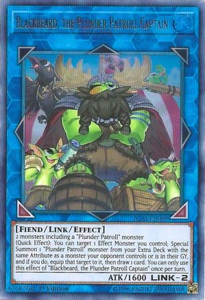 Blackbeard, the Plunder Patroll Captain [IGAS-EN089] Ultra Rare