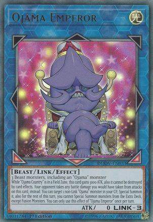 Ojama Emperor [DUOV-EN033] Ultra Rare