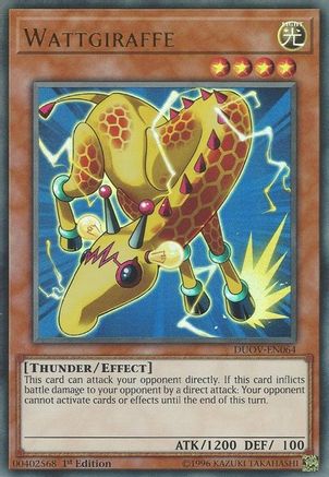 Wattgiraffe [DUOV-EN064] Ultra Rare