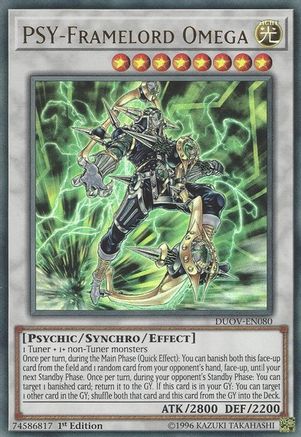 PSY-Framelord Omega [DUOV-EN080] Ultra Rare