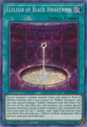 Eldlixir of Black Awakening [SESL-EN029] Secret Rare