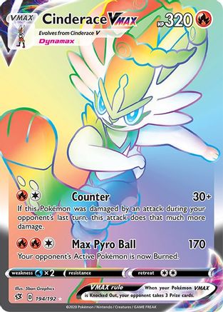 Cinderace VMAX (194/192) [Sword & Shield: Rebel Clash]