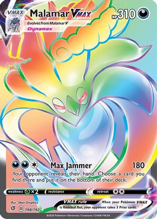 Malamar VMAX (198/192) [Sword & Shield: Rebel Clash]