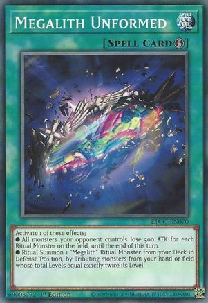 Megalith Unformed [ETCO-EN070] Common