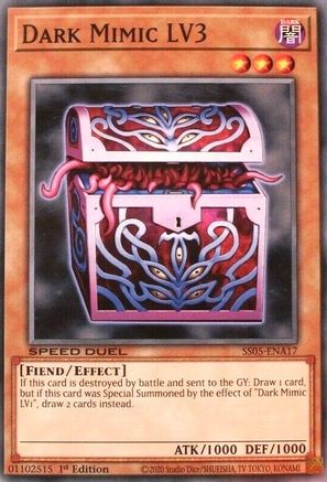 Dark Mimic LV3 [SS05-ENA17] Common