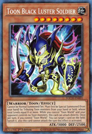 Toon Black Luster Soldier [TOCH-EN001] Collector's Rare