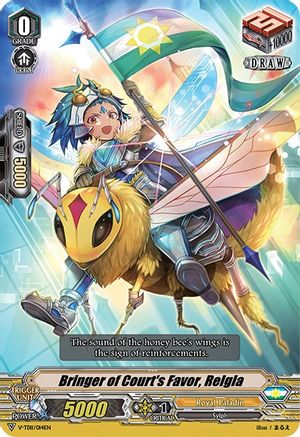 Bringer of Court's Favor, Relgla (V-TD11/014EN) [Altmile]