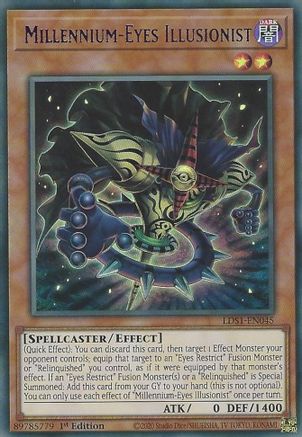 Millennium-Eyes Illusionist (Purple) [LDS1-EN045] Ultra Rare