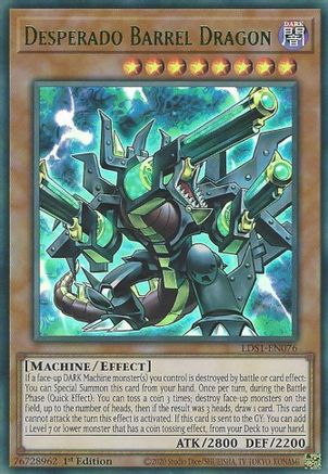 Desperado Barrel Dragon (Green) [LDS1-EN076] Ultra Rare