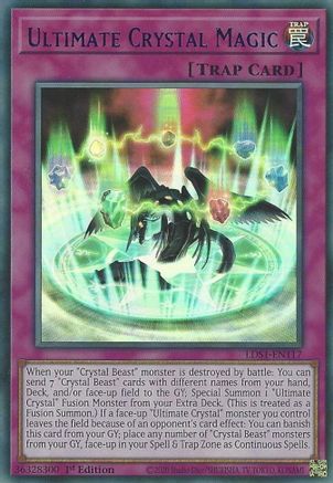 Ultimate Crystal Magic (Blue) [LDS1-EN117] Ultra Rare