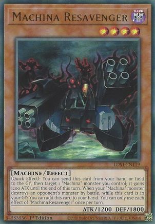 Machina Resavenger [LDS1-EN119] Ultra Rare