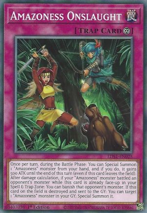 Amazoness Onslaught [LDS1-EN025] Common