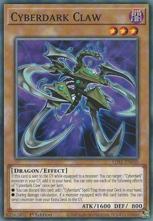 Cyberdark Claw [LDS1-EN035] Common