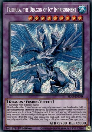 Trishula, the Dragon of Icy Imprisonment [BLAR-EN048] Secret Rare