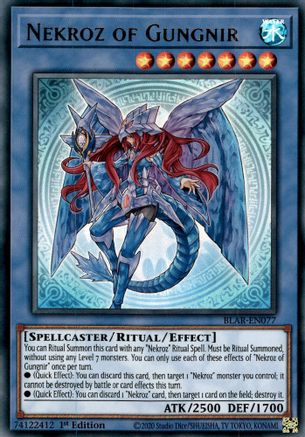 Nekroz of Gungnir [BLAR-EN077] Ultra Rare