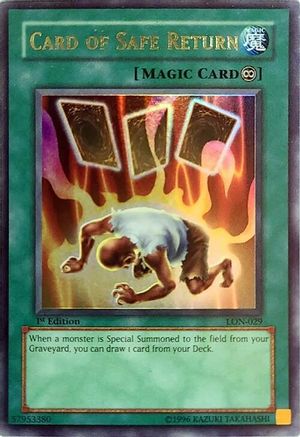 Card of Safe Return [LON-029] Ultra Rare