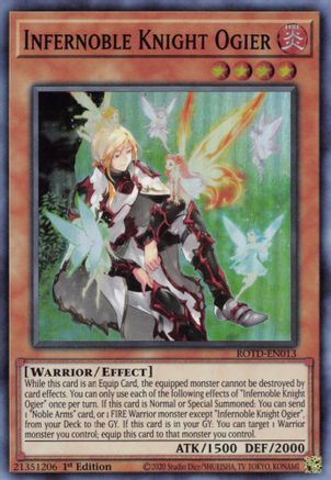 Infernoble Knight Ogier [ROTD-EN013] Super Rare
