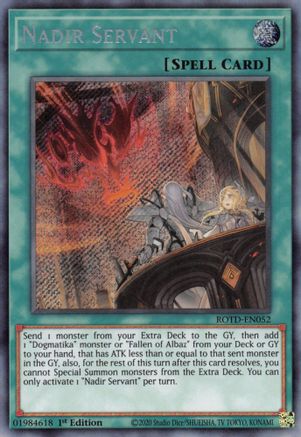 Nadir Servant [ROTD-EN052] Secret Rare