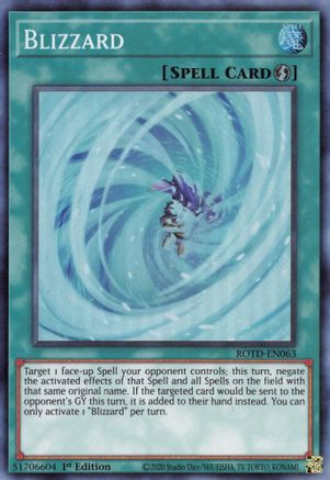 Blizzard [ROTD-EN063] Super Rare