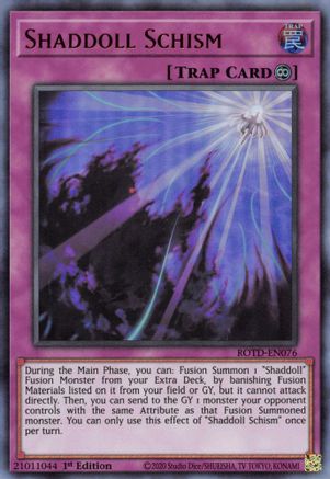 Shaddoll Schism [ROTD-EN076] Ultra Rare