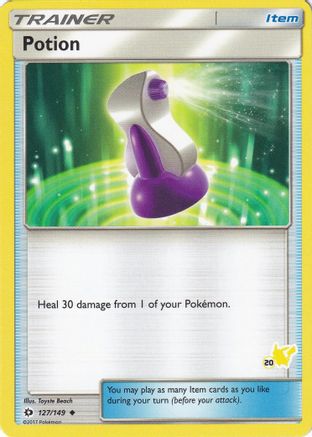 Potion (127/149) (Pikachu Stamp #20) [Battle Academy 2020]