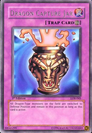 Dragon Capture Jar [LOB-E035] Rare