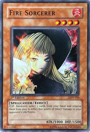 Fire Sorcerer [LON-036] Common