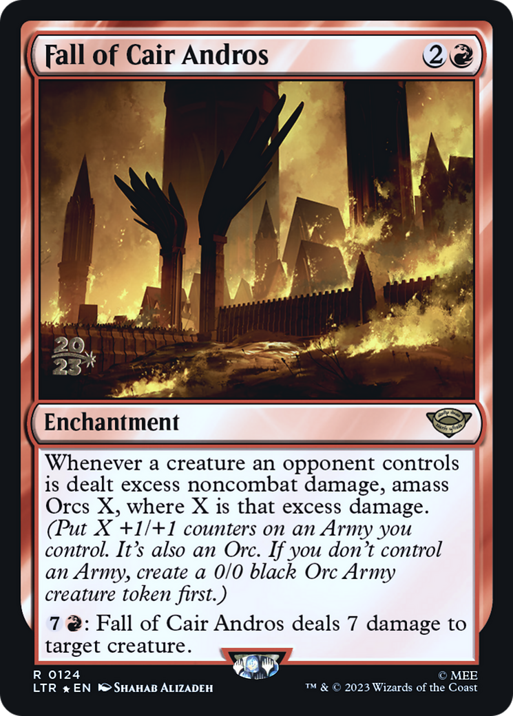 Fall of Cair Andros [The Lord of the Rings: Tales of Middle-Earth Prerelease Promos]
