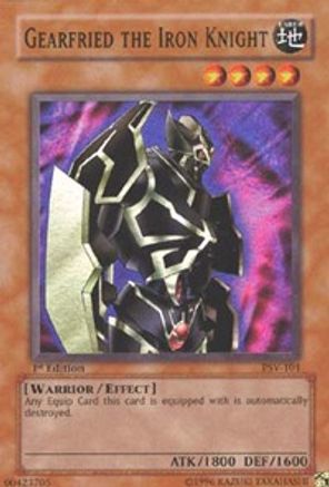 Gearfried the Iron Knight [PSV-101] Super Rare