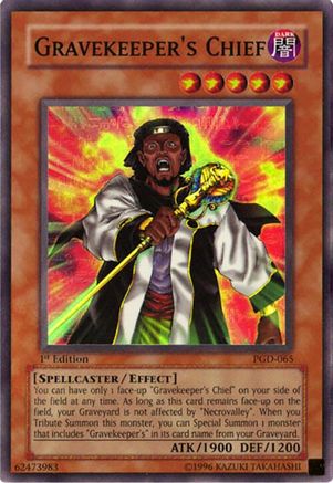Gravekeeper's Chief [PGD-065] Super Rare