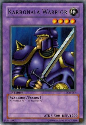 Karbonala Warrior [LOB-A067] Rare
