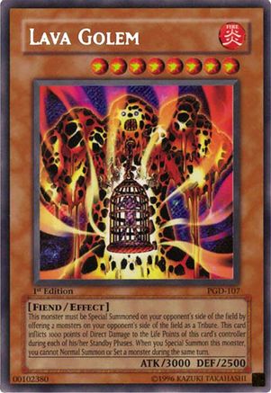 Lava Golem [PGD-107] Secret Rare