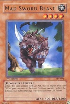 Mad Sword Beast [PSV-091] Rare