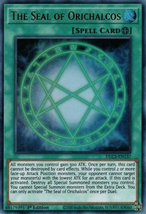The Seal of Orichalcos [DLCS-EN137] Ultra Rare