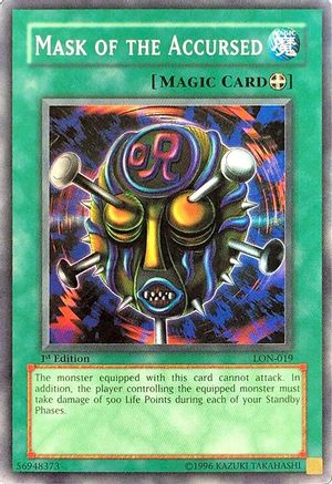 Mask of the Accursed [LON-019] Super Rare